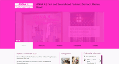 Desktop Screenshot of anna-k.ch