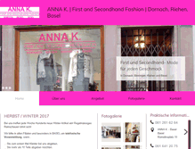 Tablet Screenshot of anna-k.ch